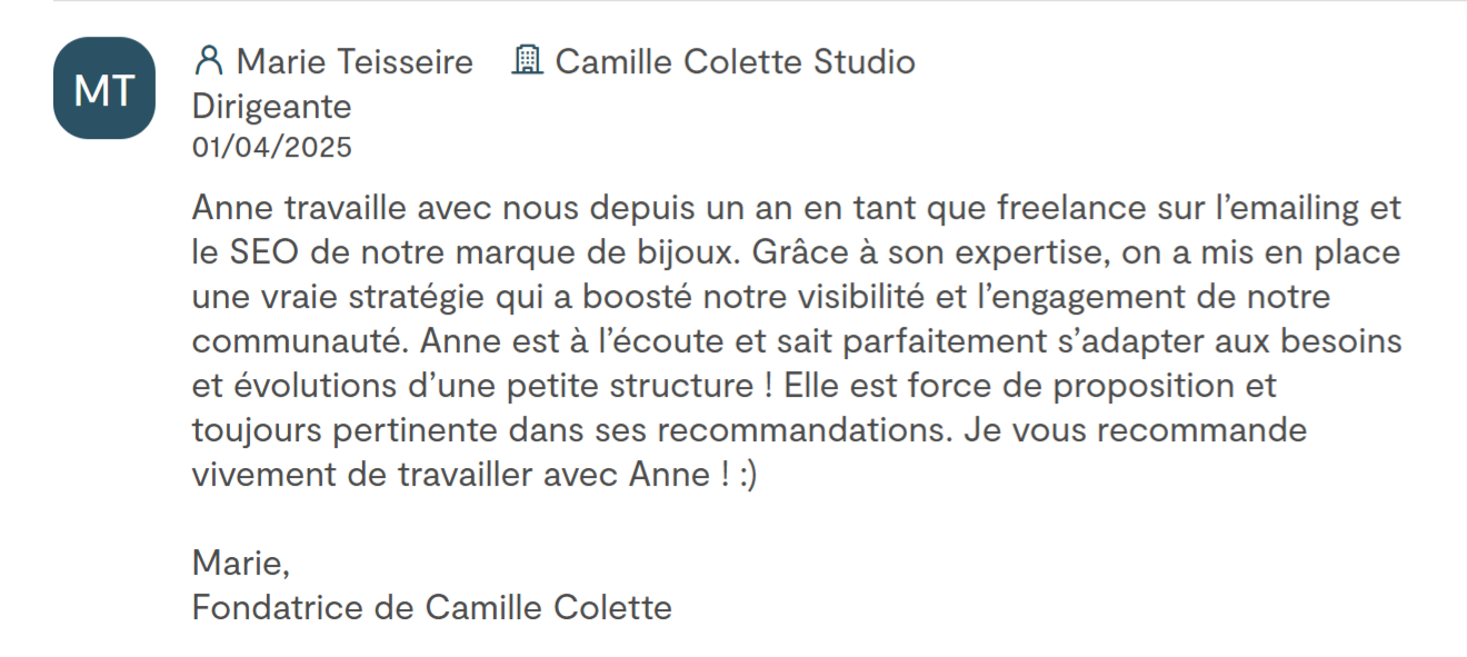 anne durdek experte seo avis ccs