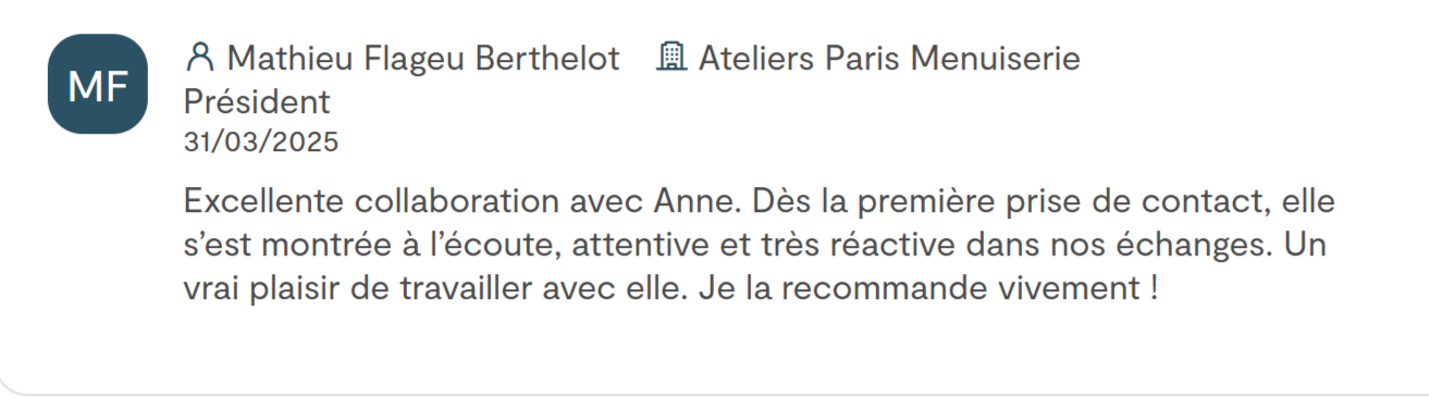 anne durdek experte seo avis menuiserie le carboullec paimpol